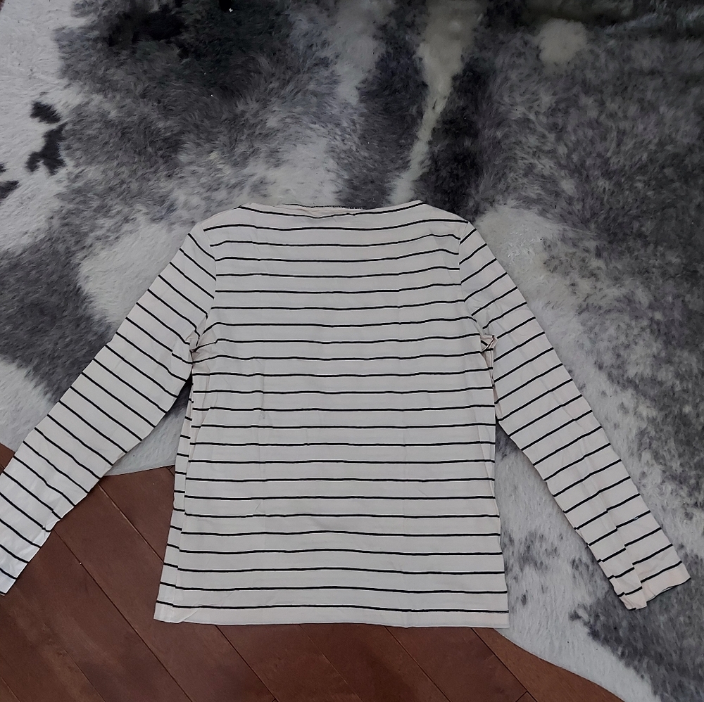 Striped Long Sleeve Top